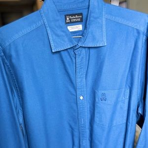 Fantastic Royal blue button down shirt